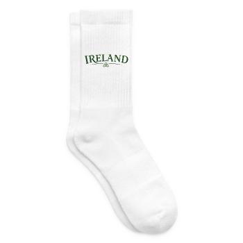 Ireland - Irland - irisch - Dublin - Ire - Tennissocken - Weiß - Rechts