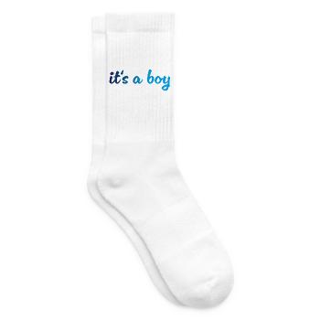 Its a Boy Gradient Blau - Tennissocken - Weiß - Rechts