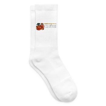 Weihnachten Geschenke aus der Küche. - Tennissocken - Weiß - Rechts