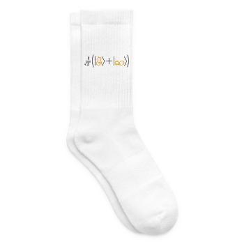 Keine Katzen wurden verletzt (für helle Hintergründe) - Tennissocken - Weiß - Rechts