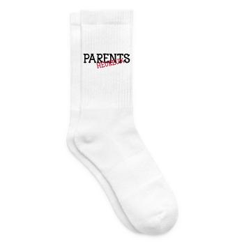 Parents heureux ! - Chaussettes de tennis - blanc - Droite