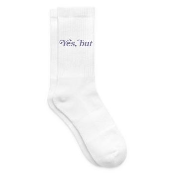 Yes, but... - Tennis socks - white - Right