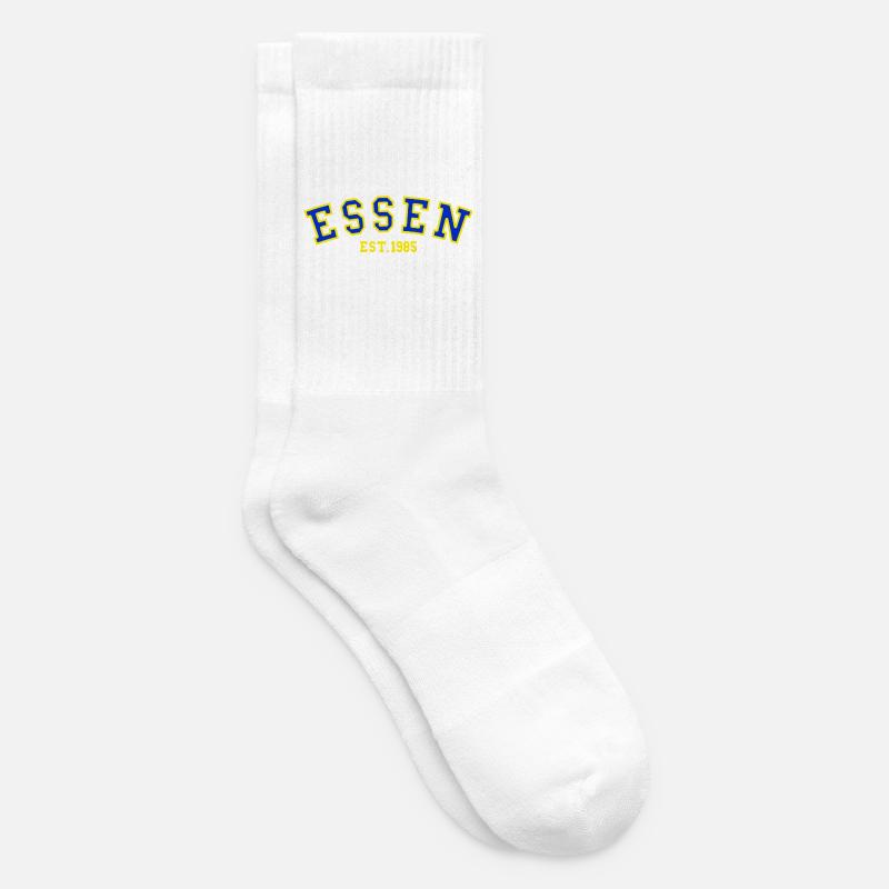 Essen Est. 1985 - Tennissocken - Weiß