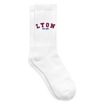 Lyon Est. 1995 - Tennissocken - Weiß - Rechts