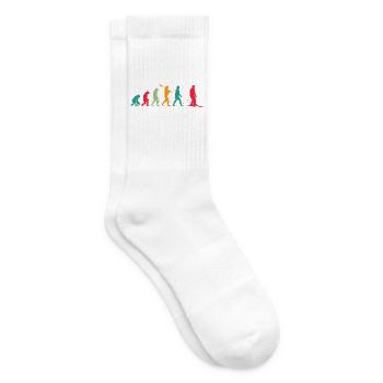 Evolution Ski - Tennissocken - Weiß - Rechts