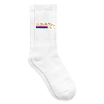 Original 84 Retro Rainbow - Tennis socks - white - Right