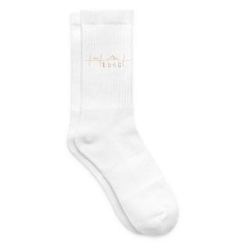 Retro Street 80 Years Octogenarian Gift 1946 - Tennis socks - white - Right