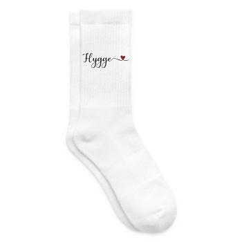 Hygge Herz - Tennissocken - Weiß - Rechts