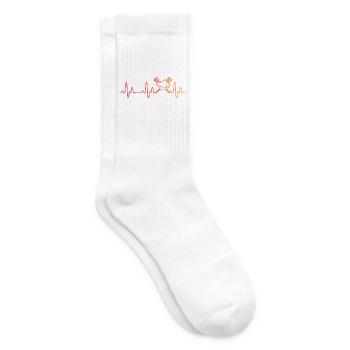 Küchenchef Chefkoch Kochmütze - Tennissocken - Weiß - Rechts