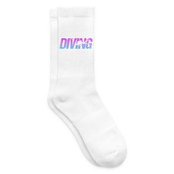 Tauchen Diving - Tennissocken - Weiß - Rechts