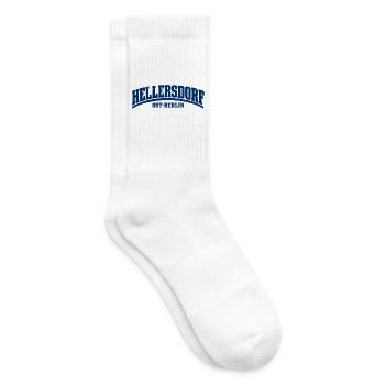 Hellersdorf - Ost-Berlin - Bezirk - Deutschland - Tennissocken - Weiß - Rechts