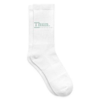 Thun Koordinaten - Tennissocken - Weiß - Rechts