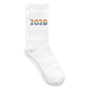 Rainbow 2028 - Tennissocken - Weiß - Rechts