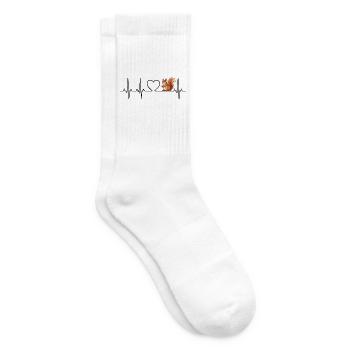 Herzschlag Eichhörnchens - Tennissocken - Weiß - Rechts