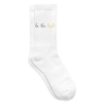 Be The Light! - Tennissocken - Weiß - Rechts