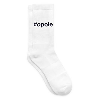Opole Polska Polen - Tennissocken - Weiß - Rechts