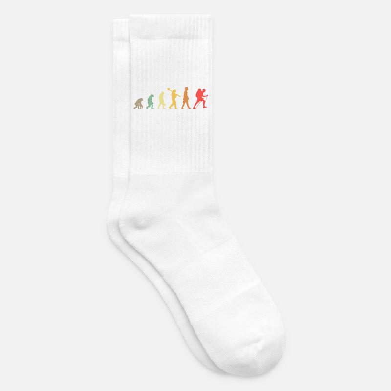 Evolution Hiking Wander - Tennis socks - white