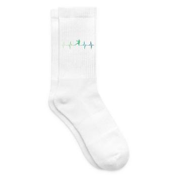 Handball heartbeat handball - Tennis socks - white - Right