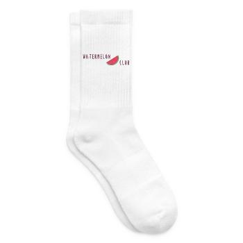 Watermelon Club - Tennis socks - white - Right