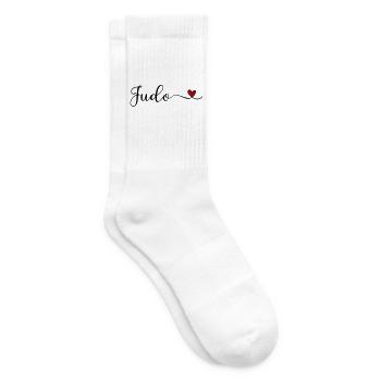 Judo - Tennissocken - Weiß - Rechts