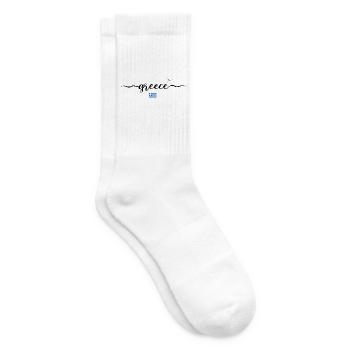 Greece - Griechenland | Traumurlaub | Strand - Tennissocken - Weiß - Rechts