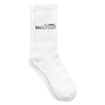 Junior Bauaufsicht 2027 - Tennissocken - Weiß - Rechts
