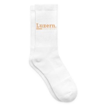 Luzern Koordinaten - Tennissocken - Weiß - Rechts