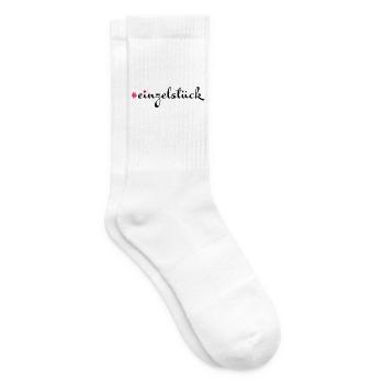 Einzelstück - Tennissocken - Weiß - Rechts
