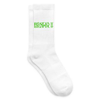 Respect - Tennissocken - Weiß - Rechts