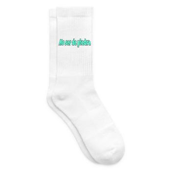 No_ser_de_piedra - Tennissocken - Weiß - Rechts