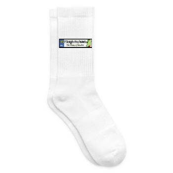 Mayo Plains of Heather Heritage Banner - Tennissocken - Weiß - Rechts