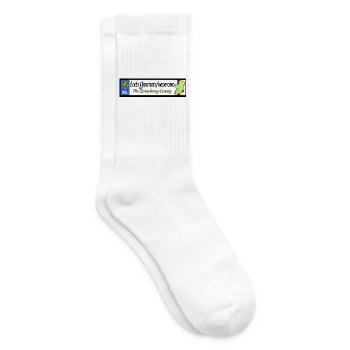 Wexford Strawberry County Heritage Banner - Tennissocken - Weiß - Rechts