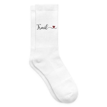 Trail Heart - Tennissocken - Weiß - Rechts