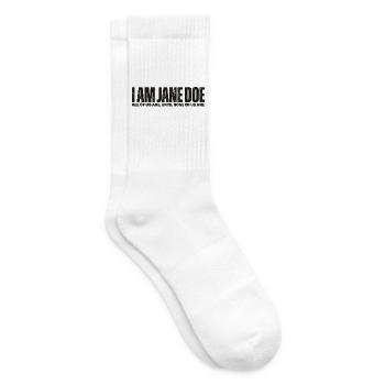 I Am Jane Doe: Kollektive Identität - Tennissocken - Weiß - Rechts
