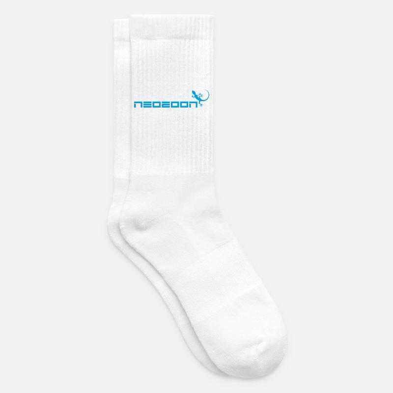 neozoon cyan - Tennissocken - Weiß