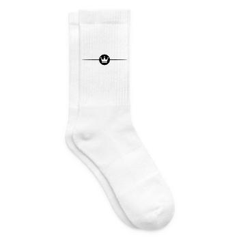 Krone Linie - Tennissocken - Weiß - Rechts
