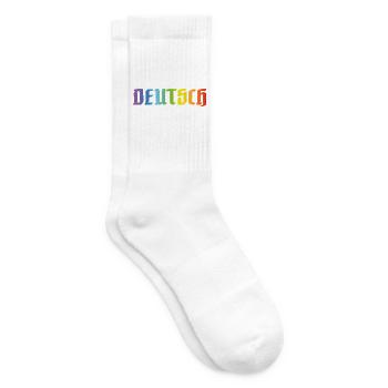 DEUTSCH PRIDE - Tennissocken - Weiß - Rechts