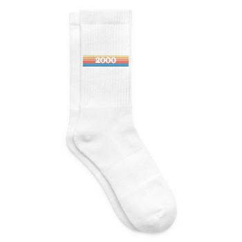 Regenbogen 2000 - Tennissocken - Weiß - Rechts