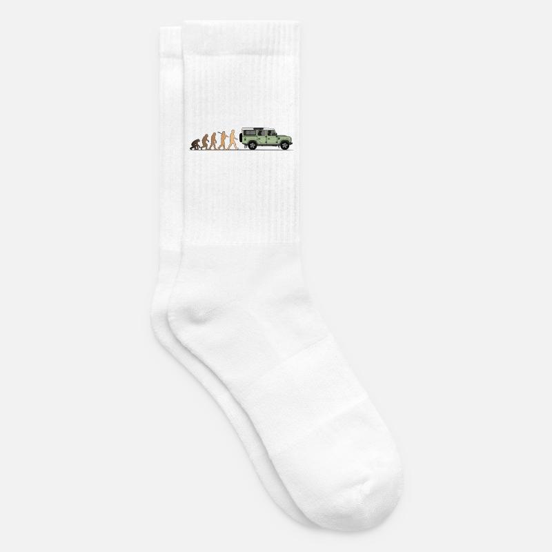 Defender Evolution 110 Couleur - Chaussettes de tennis - blanc