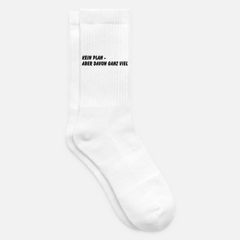 No plan - Tennis socks - white