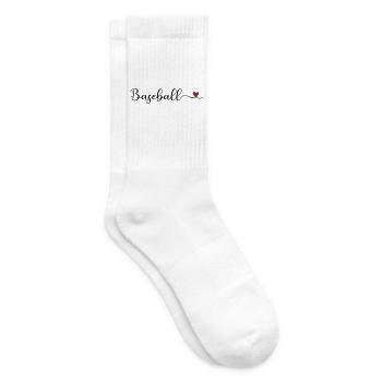 Baseball - Tennissocken - Weiß - Rechts