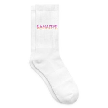 Namaste Yoga - Tennissocken - Weiß - Rechts