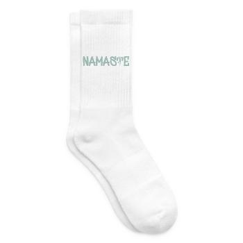 Namaste Yoga  - Tennissocken - Weiß - Rechts