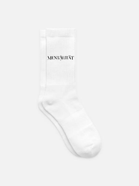 Mentalität - Tennissocken - Weiß