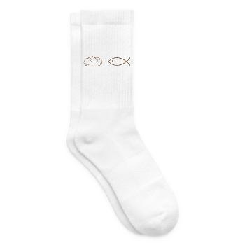 Laibe und Fisch - Tennissocken - Weiß - Rechts