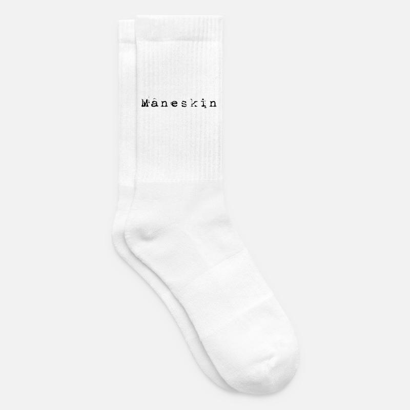 Måneskin - Tennissocken - Weiß
