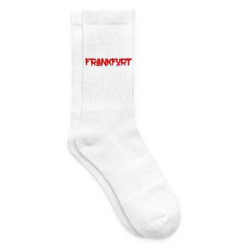 Frankfurt - Main - Hessen - Römer - Höchst - Tennissocken - Weiß - Rechts