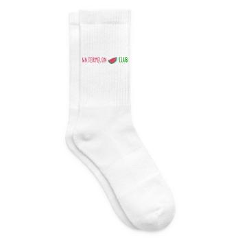 Watermelon Club - Tennis socks - white - Right