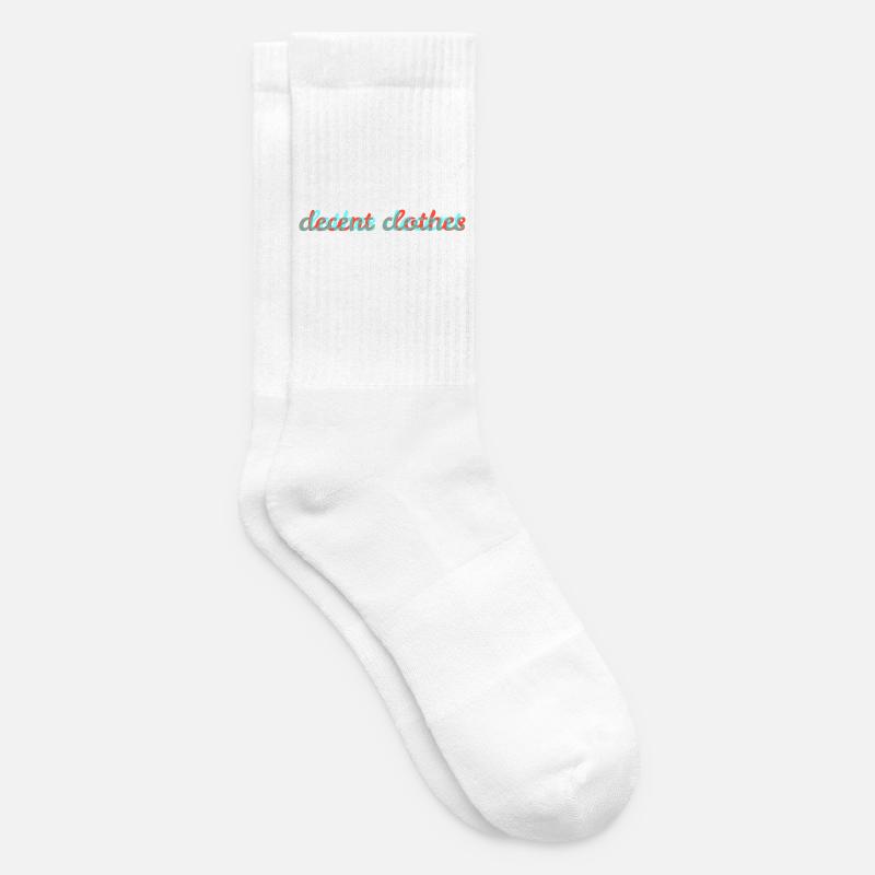 decent clothes - Tennis socks - white