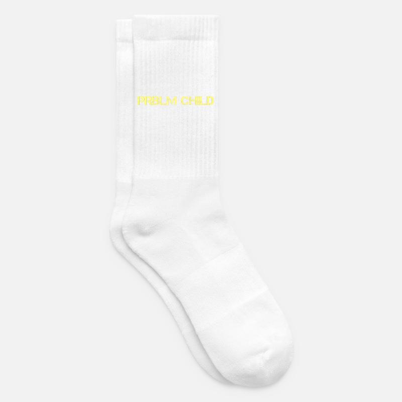 Problem child - Tennis socks - white
